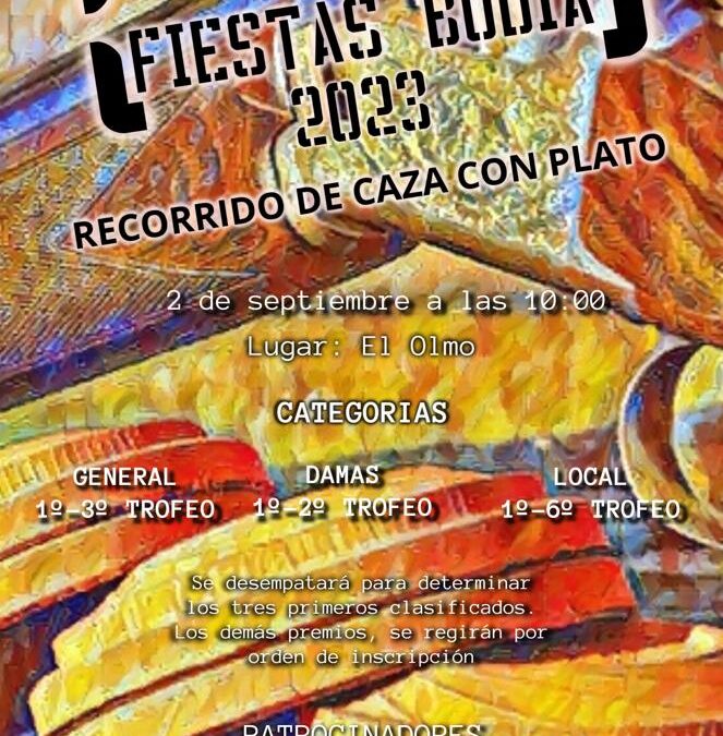 RECORRIDO DE CAZA CON PLATO