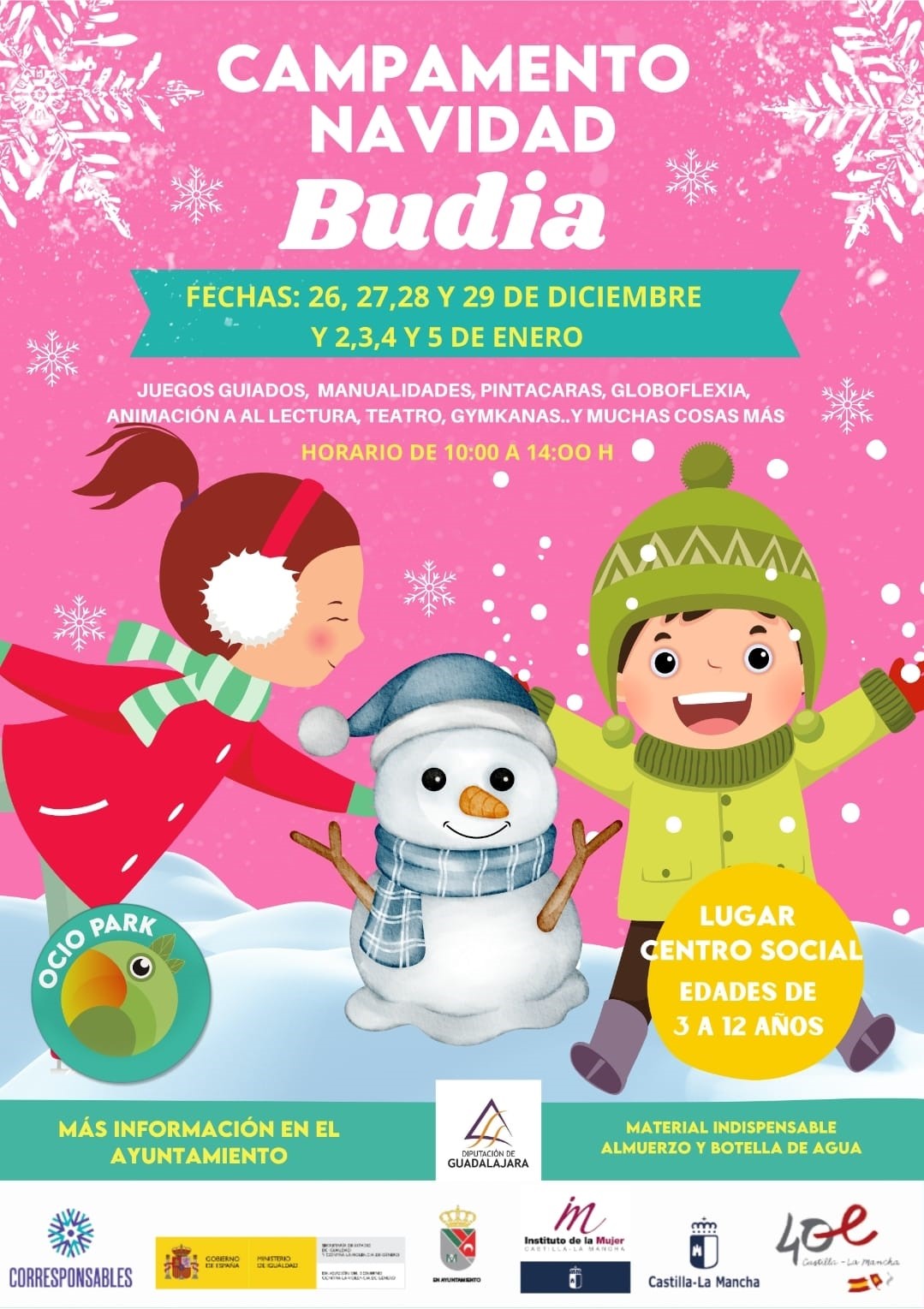 cartel campamento