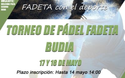 TORNEO DE PADEL FADETA