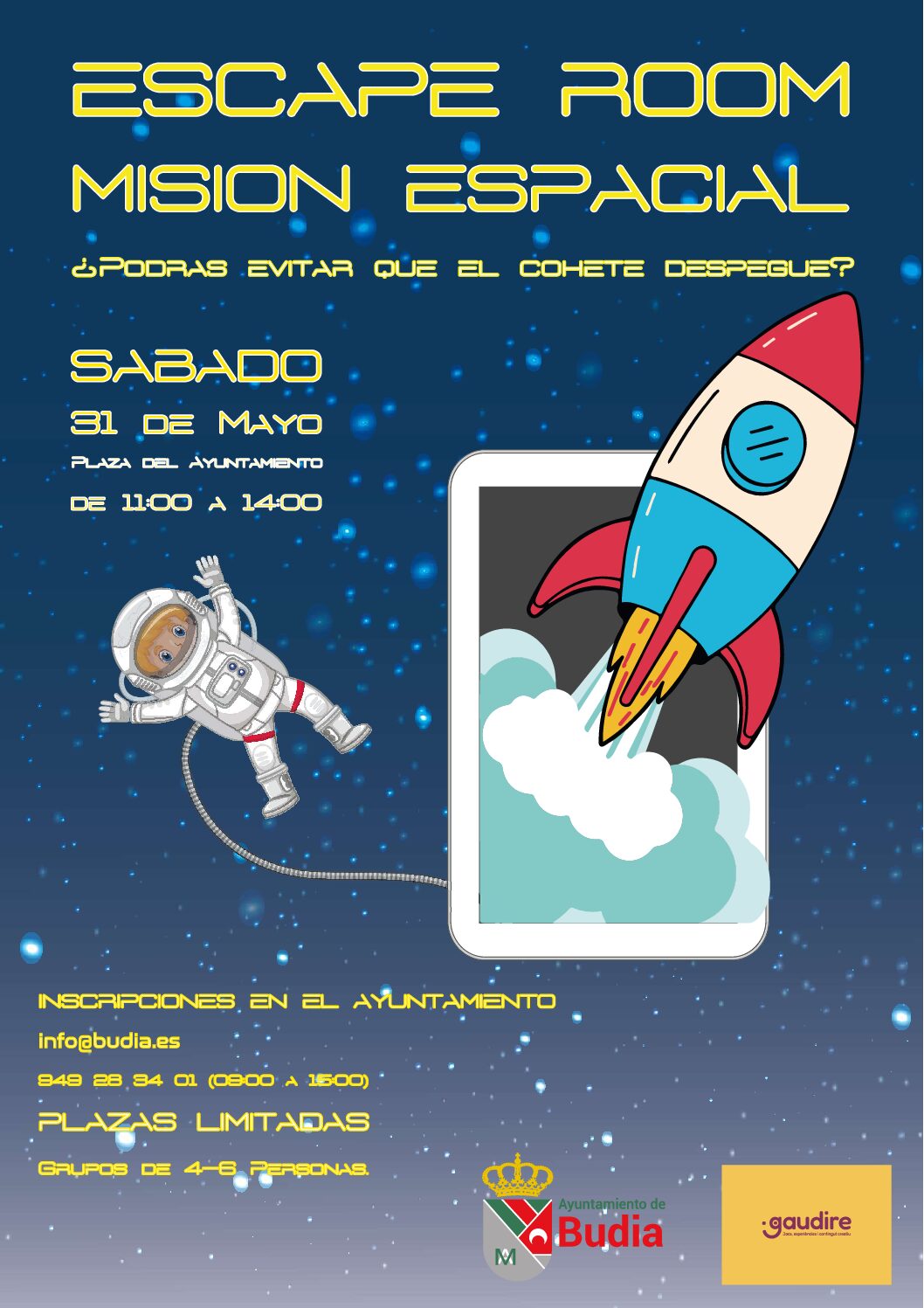 ESCAPE ROOM MISIÓN ESPACIAL