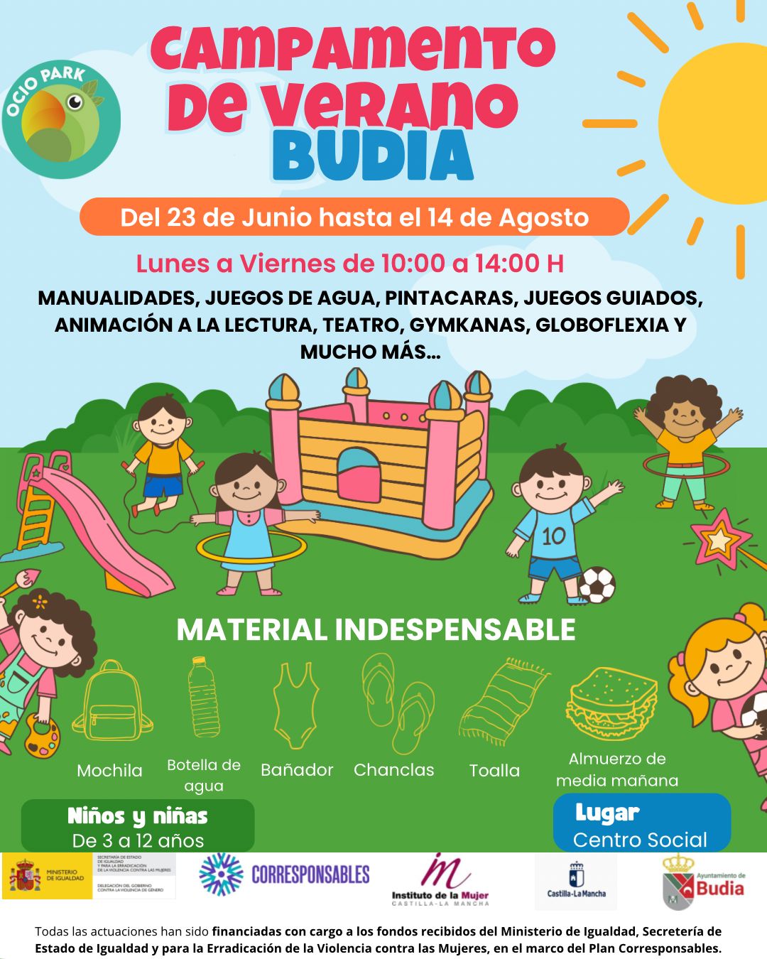 CARTEL CAMPAMENTO VERANO 2025