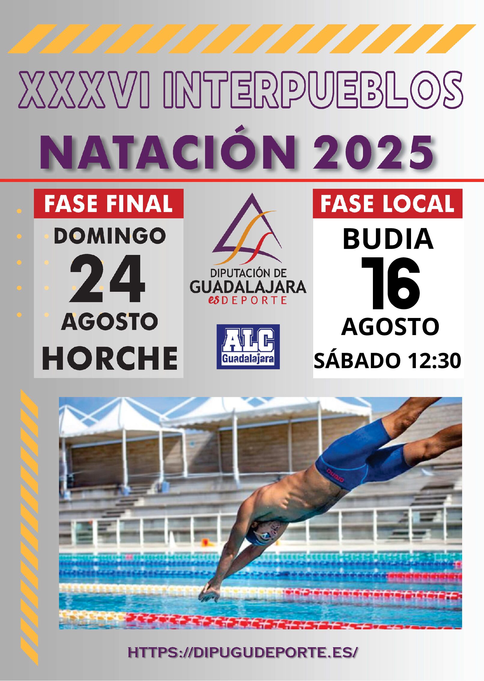XXXVI INTERPUEBLOS NATACIÓN 2025