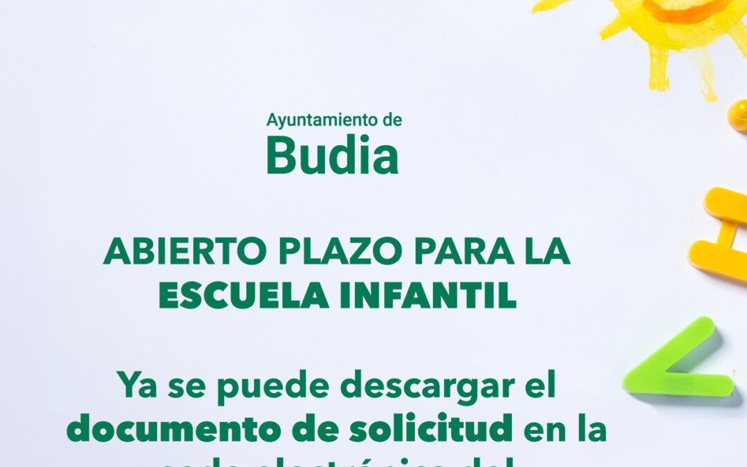 ESCUELA INFANTIL DE  BUDIA