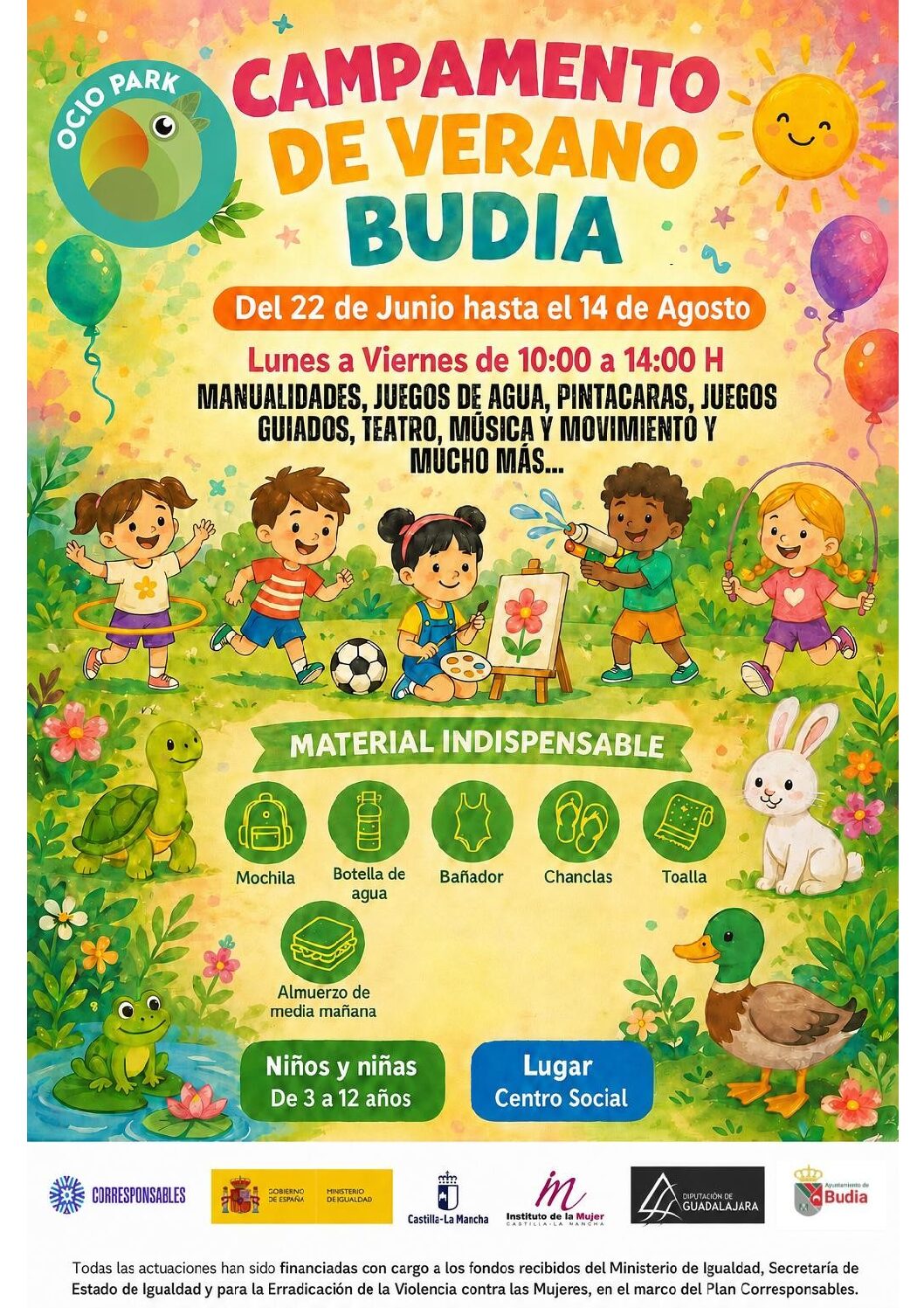 CAMPAMENTO DE VERANO BUDIA 2026